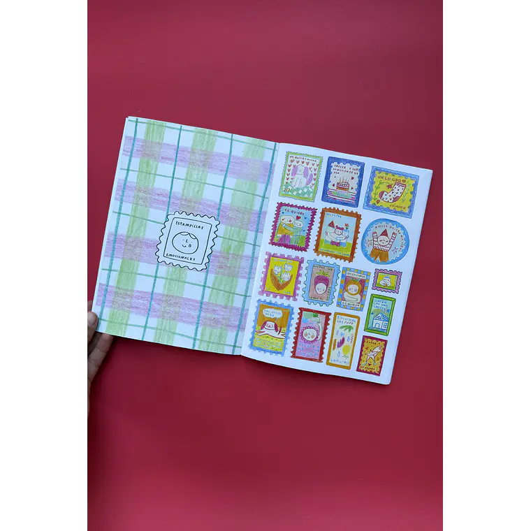 LIBRO de STICKERS Mundo Interior 🦋🧚🏼‍♀️🍭✨  8