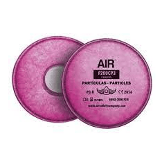 FILTRO PARTÍCULAS Y NIVELES DE VAPORES ORGÁNICOS - P3 R AIR F200CP3