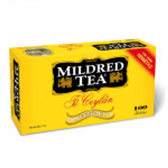 TE NEGRO CEYLAN 100 BOLSAS - MILDRED TEA