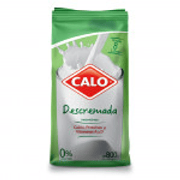 LECHE EN POLVO DESCREMADA BOLSA 800 GR - CALO