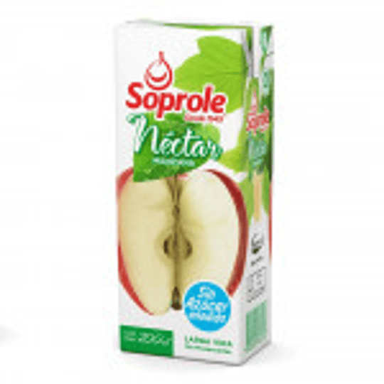 JUGO NECTAR EN CAJITA 200 CC MANZANA - SOPROLE