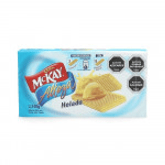 GALLETA DULCE 140 GR ALTEZA OBLEA CREMA HELADO - MCKAY