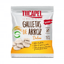 GALLETAS DE ARROZ DULCES 25 GR - TUCAPEL