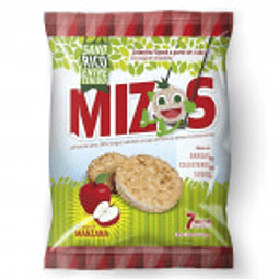 GALLETA ARROZ INTEGRAL 20 GR MANZANA MINI - LAS MELLIZAS