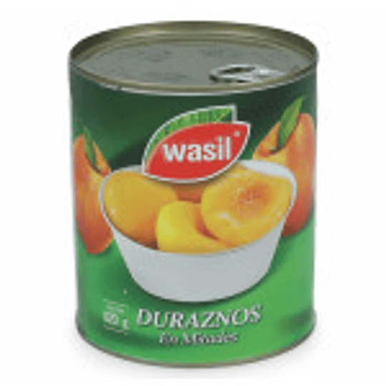 DURAZNOS MITADES 820 GR - WASIL