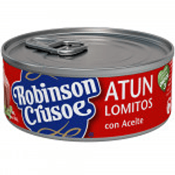 ATUN LOMITOS EN ACEITE 160 GR - ROBINSON CRUSOE