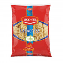 FIDEOS CARACOLES 400 GR - LUCCHETTI