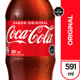 BEBIDA DESECHABLE NORMAL 591 CC - COCA COLA