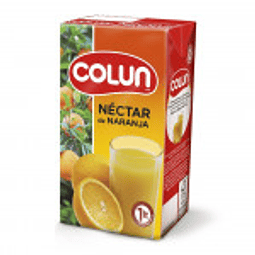 JUGO NECTAR NARANJA EN CAJA 1 LT - COLUN