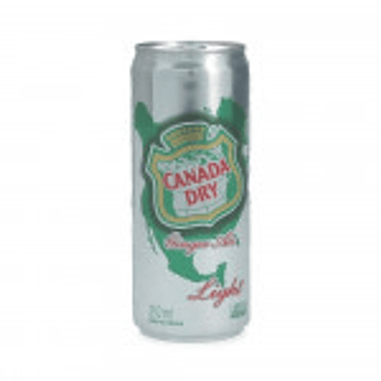 BEBIDA LATA 310 CC GINGER ALE LIGHT - CANADA DRY