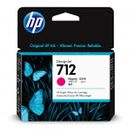 CARTUCHO DE TINTA 3ED68A 712 29 ML MAGENTA - HP