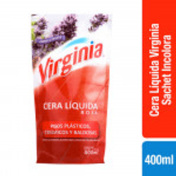 CERA LIQUIDA AUTOBRILLO 400 ML ROJA DOYPACK - VIRGINIA