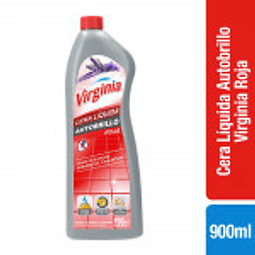 CERA LIQUIDA EXTRABRILLO 900 ML ROJA - VIRGINIA