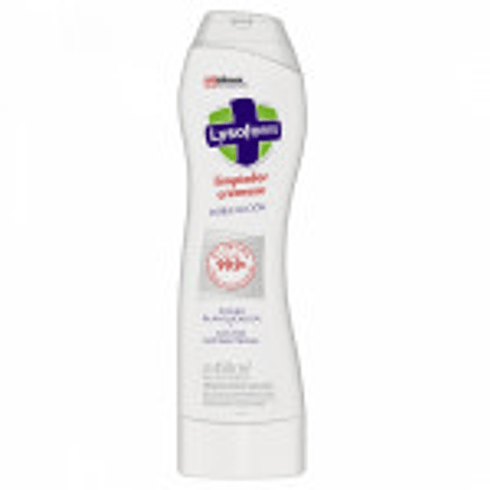 LIMPIADOR CREMA DESINFECTANTE ANTIBACTERIAL DOBLE ACCION 450 CC - LYSOFORM