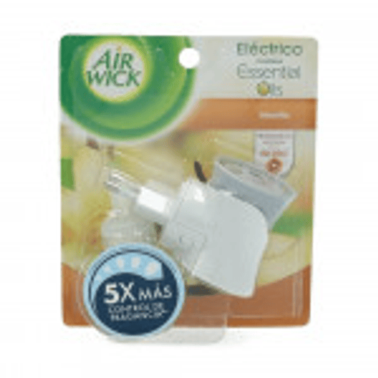 DESODORANTE AMBIENTAL ELECTRICO 21 ML CON APARATO + RECARGA VAINILLA - AIRWICK