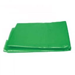 BOLSA BASURA PLANA 120X130 10 UN VERDE - POLINASA