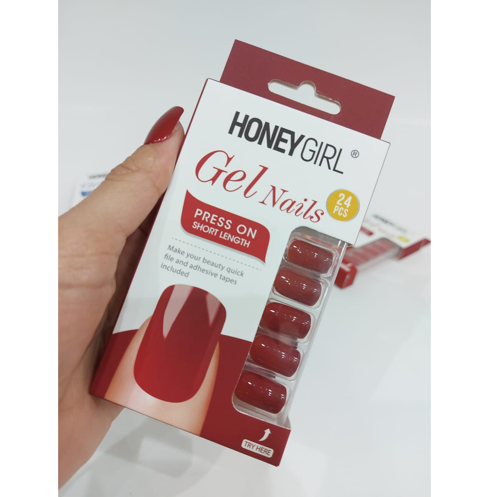 Honey Girl - Uñas en Gel Press On  2