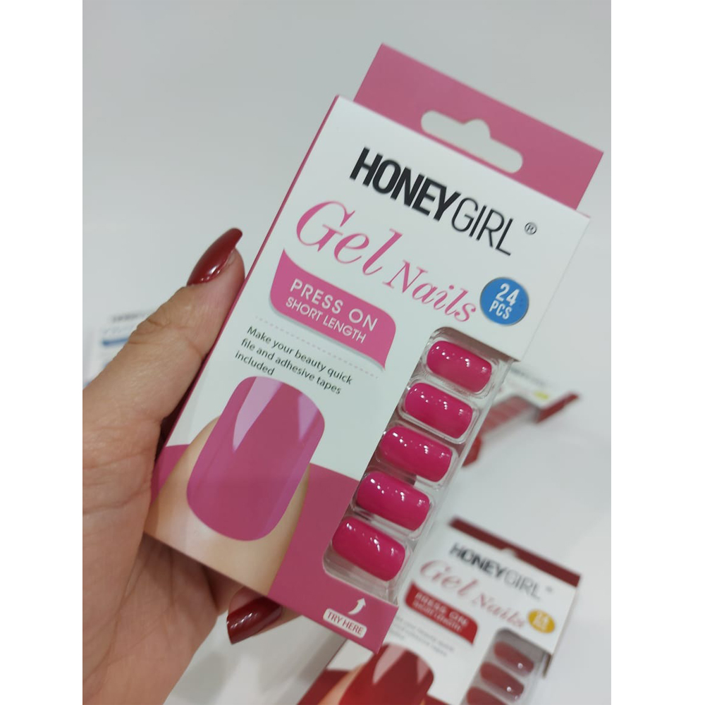 Honey Girl - Uñas en Gel Press On  5