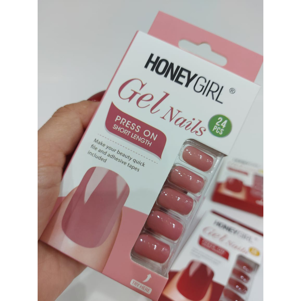 Honey Girl - Uñas en Gel Press On  6