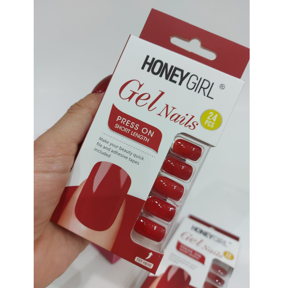 Honey Girl - Uñas en Gel Press On  7