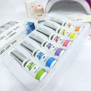 Set de 6 Esmaltes Para Diseño de Uñas