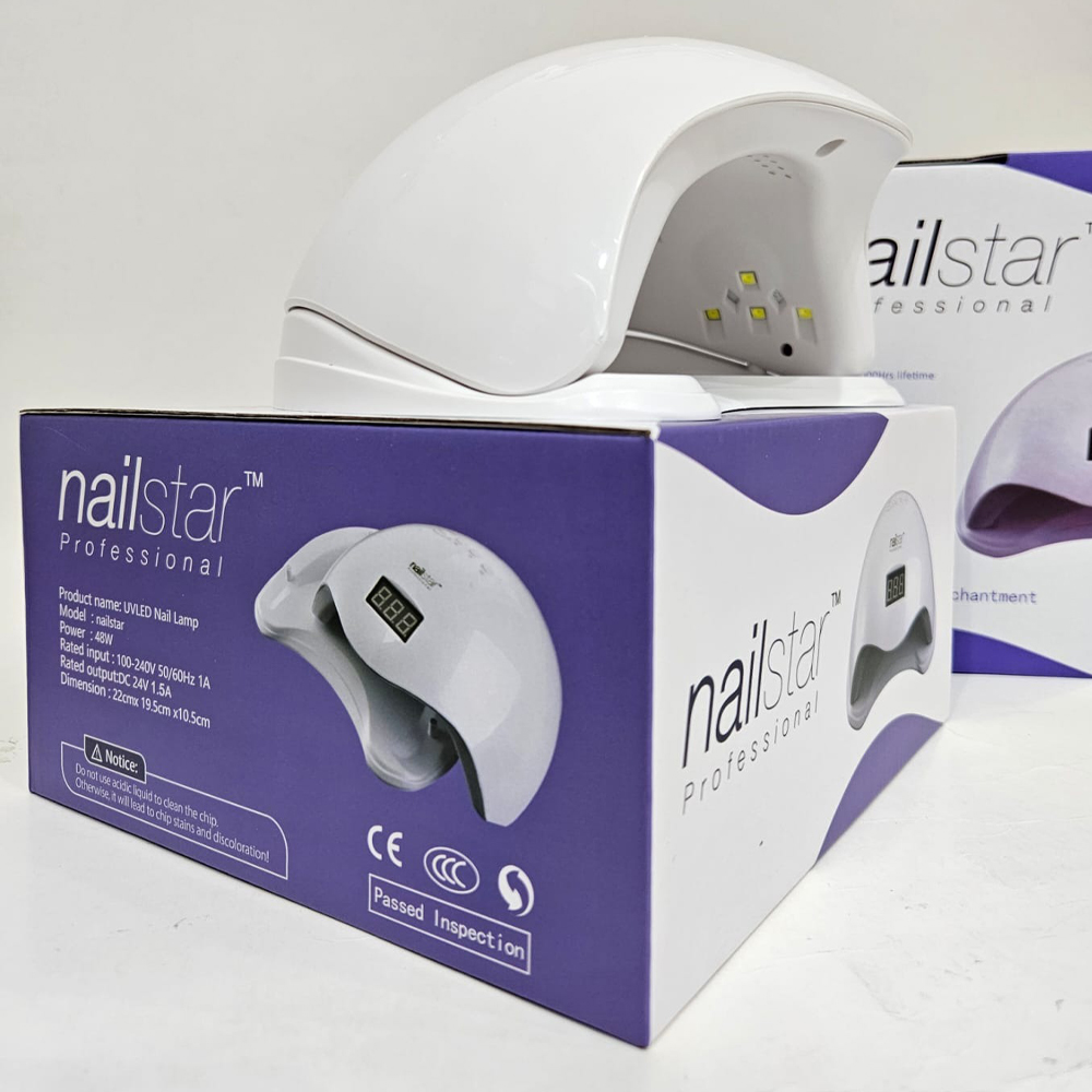 NailStar - Lámpara Led Sun5 48W Blanca 4