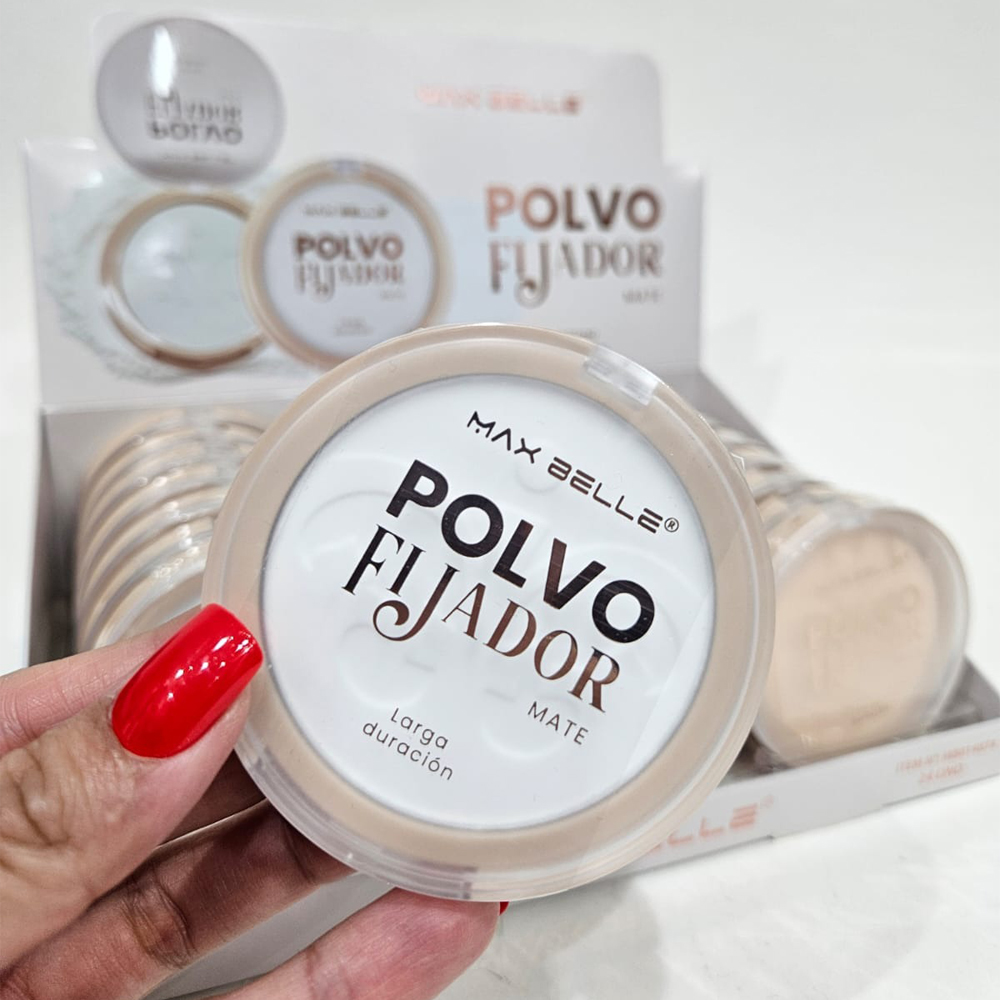 Max Belle - Polvo compacto fijador matte 4