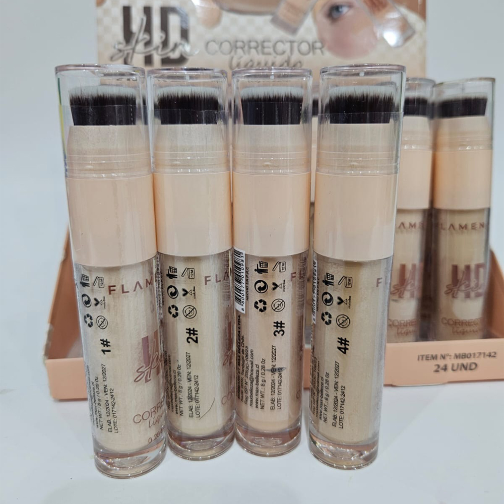 Flamenco - Corrector Líquido HD Skin 4