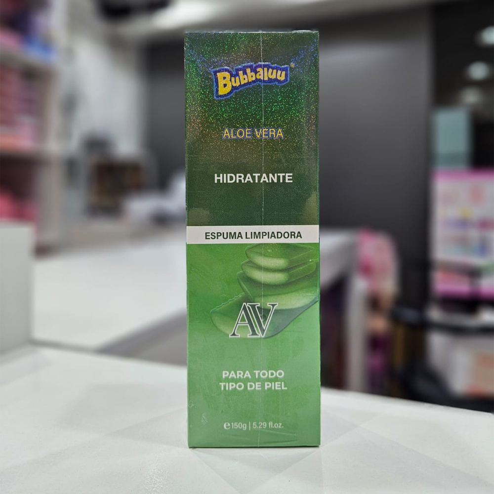 Espuma Limpiadora Aloe Vera Bubbaluu 150g 1