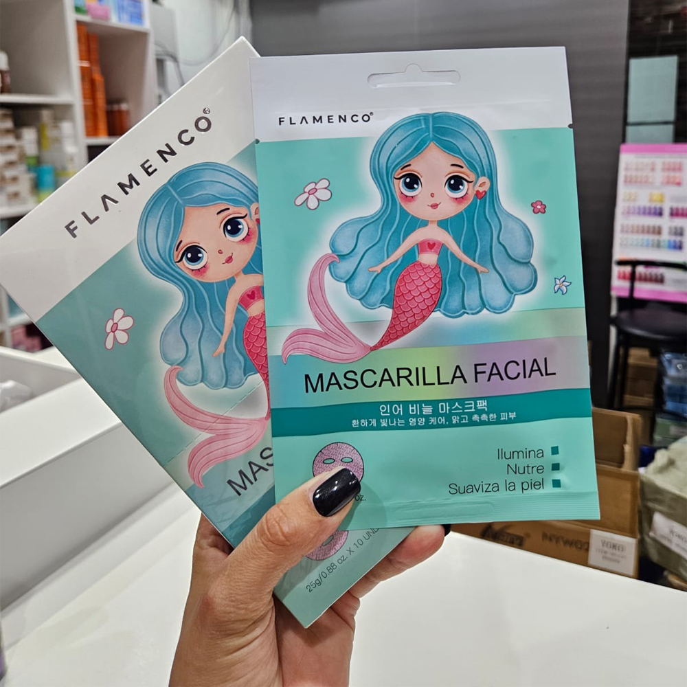 Flamenco - Mascarilla Facial Sirena  1