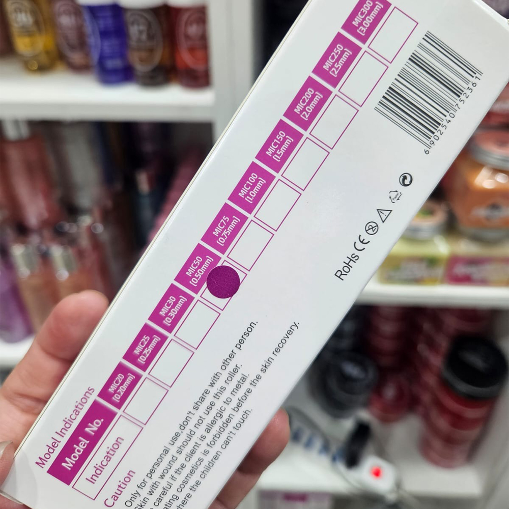 Derma Roller 0.50mm 4