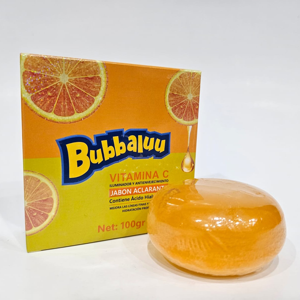 Bubbaluu - Jabón Facial Vitamina C 100g 1