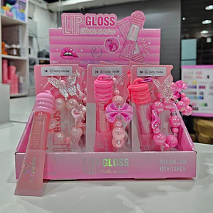 Lucky Moly - Lip Gloss Llavero Mariposa 