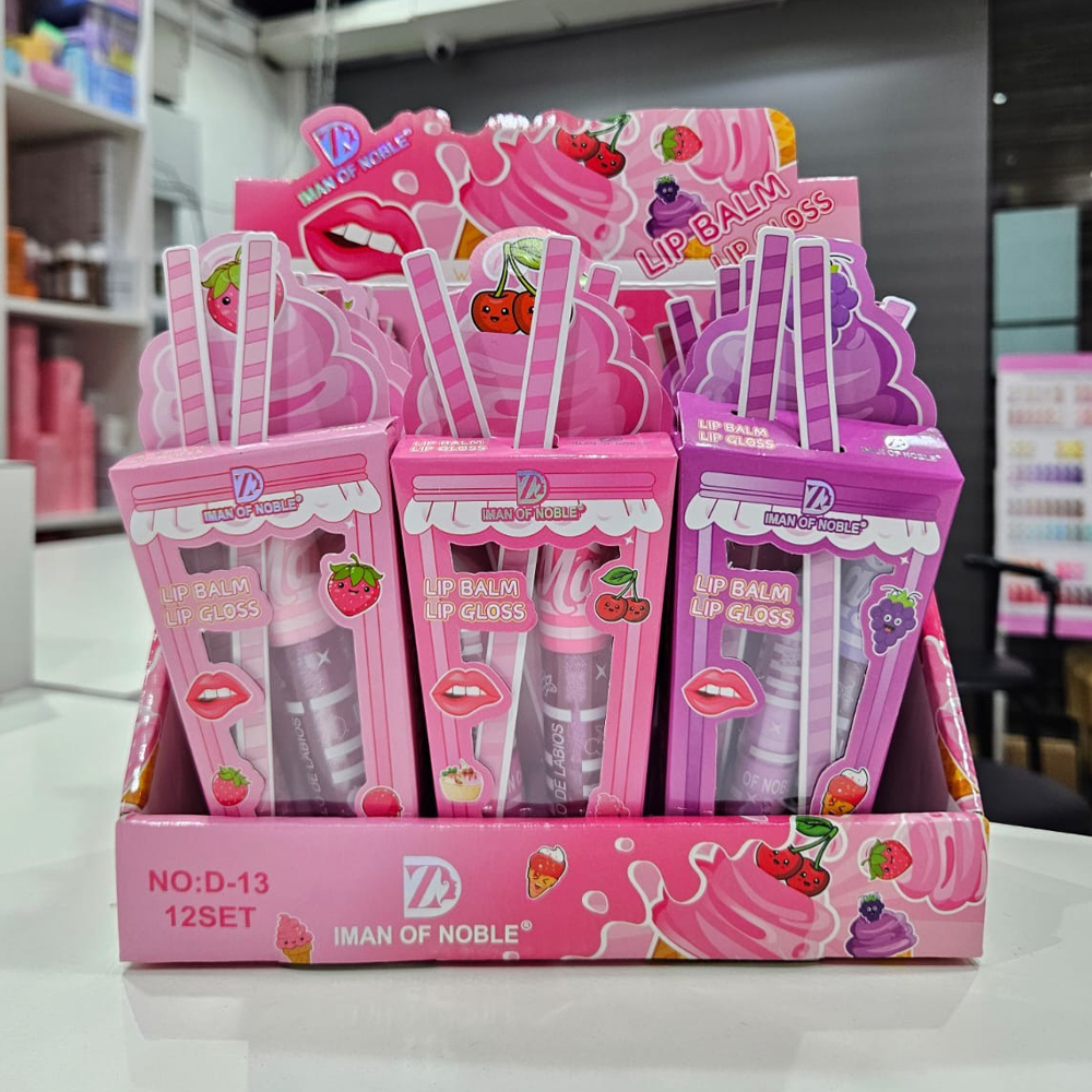 Set de Brillos de Labios Bebida 1