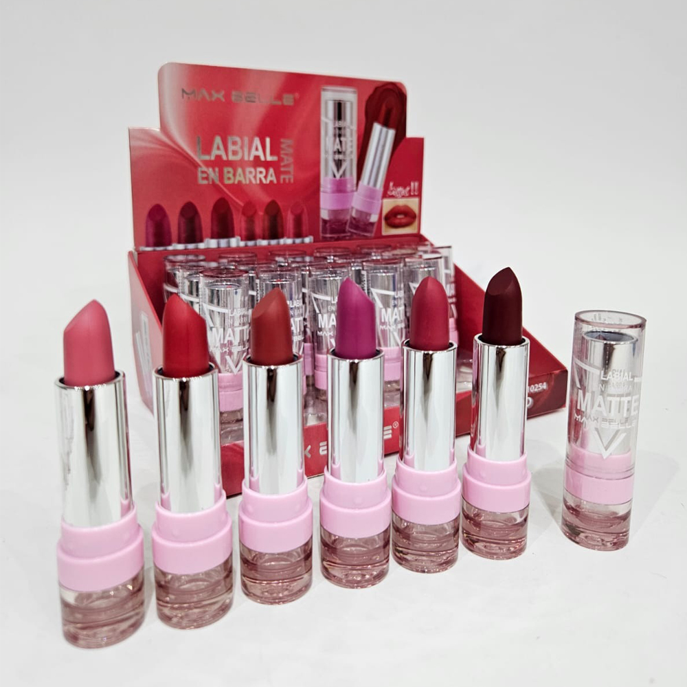 Labial en Barra Matte Maxbelle 3