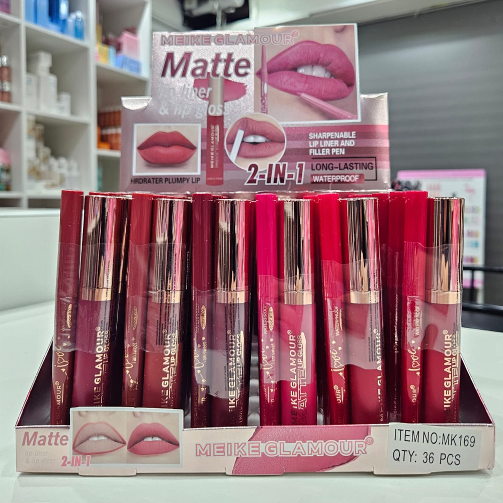 Set de Labial Matte Lápiz + Delineador 3