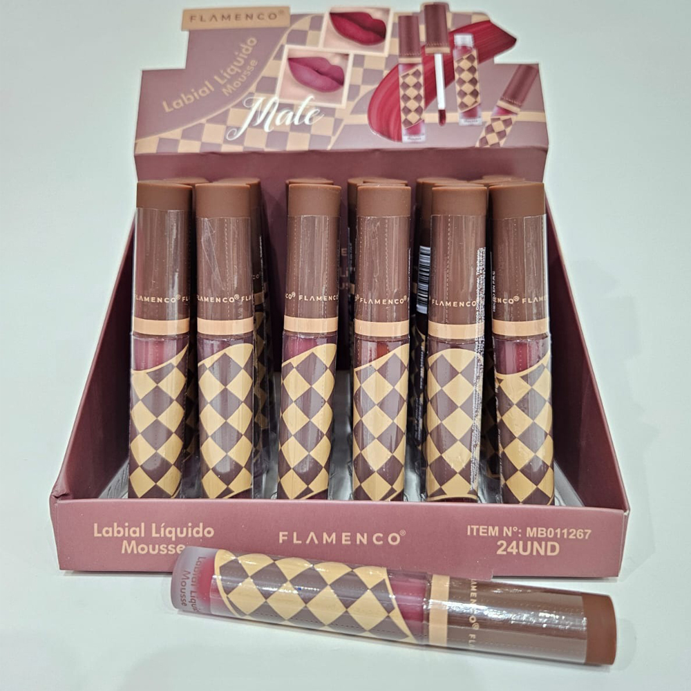 Flamenco - Labial Líquido Mousse Mate 1