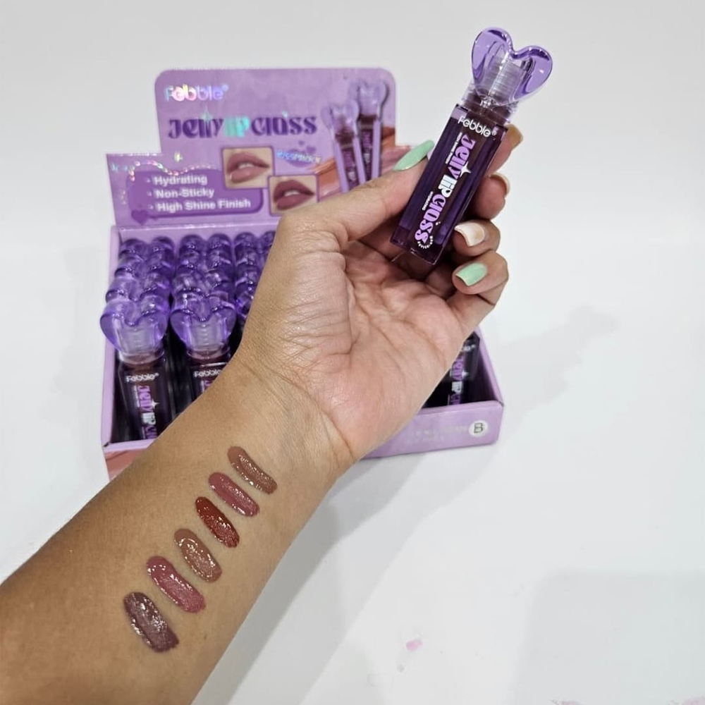 Jelly Lip Gloss Tonos Café Febble 2