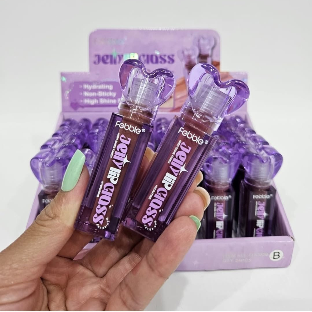 Jelly Lip Gloss Tonos Café Febble 3