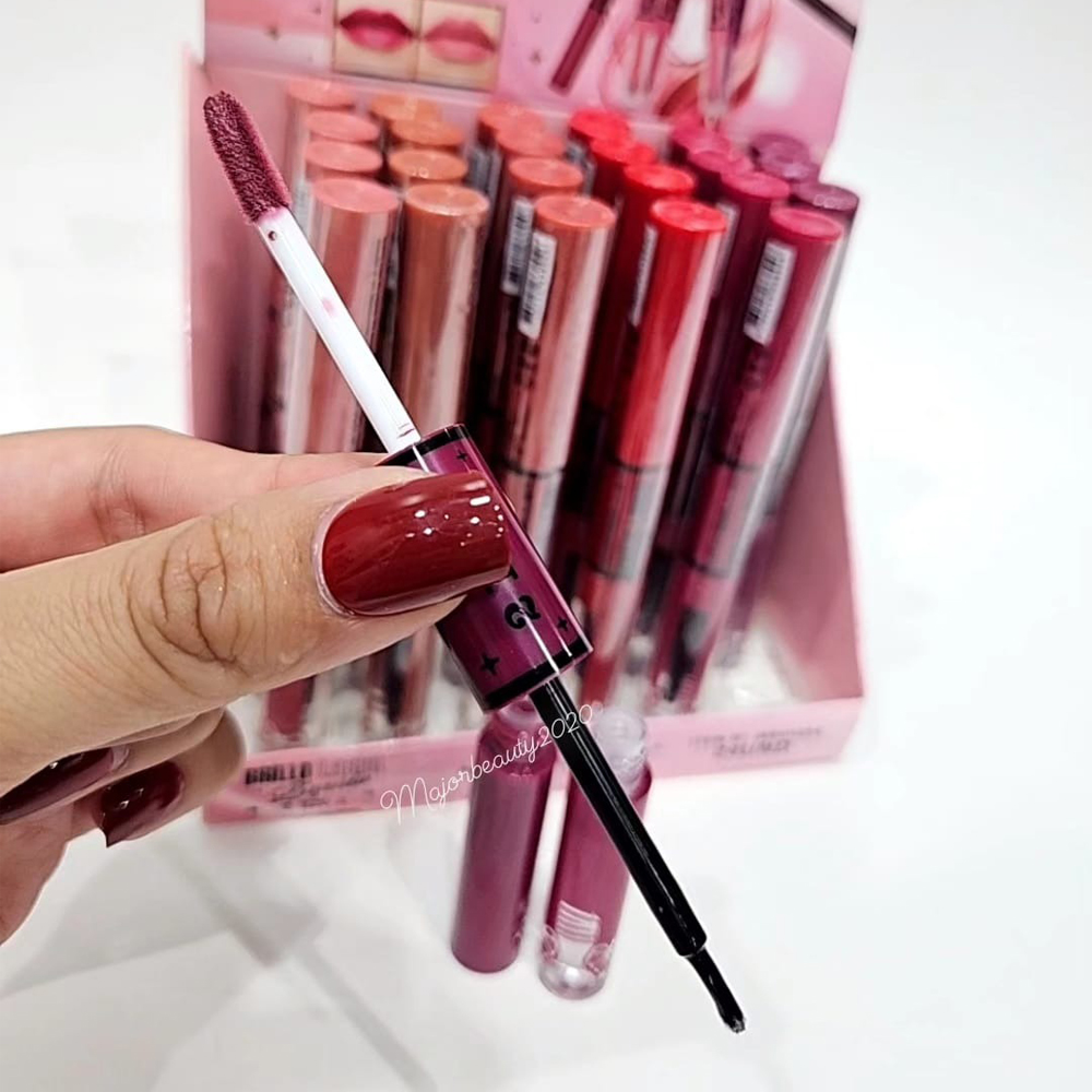 Labial Brillo 2en1 Líquido 2