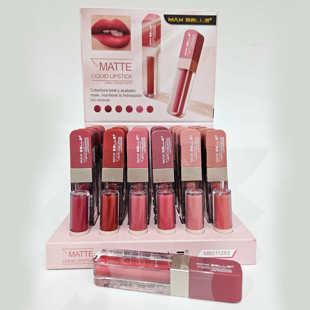 Labial Líquido Matte Maxbelle 1