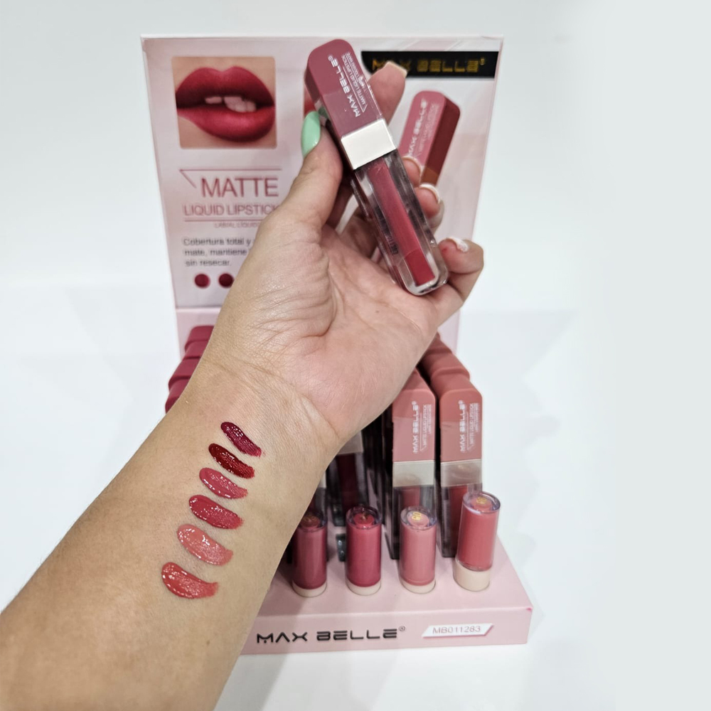 Labial Líquido Matte Maxbelle 3