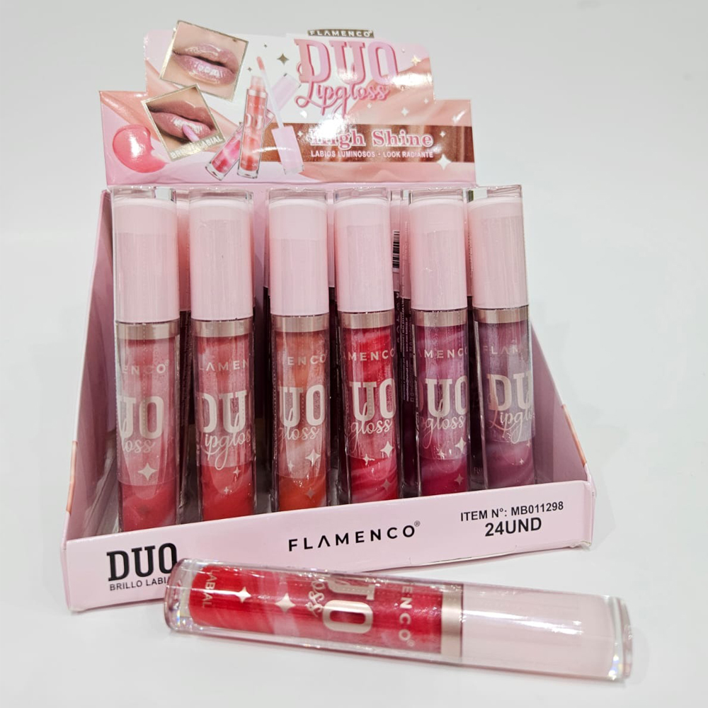 Brillo Labial DUO con Color 1