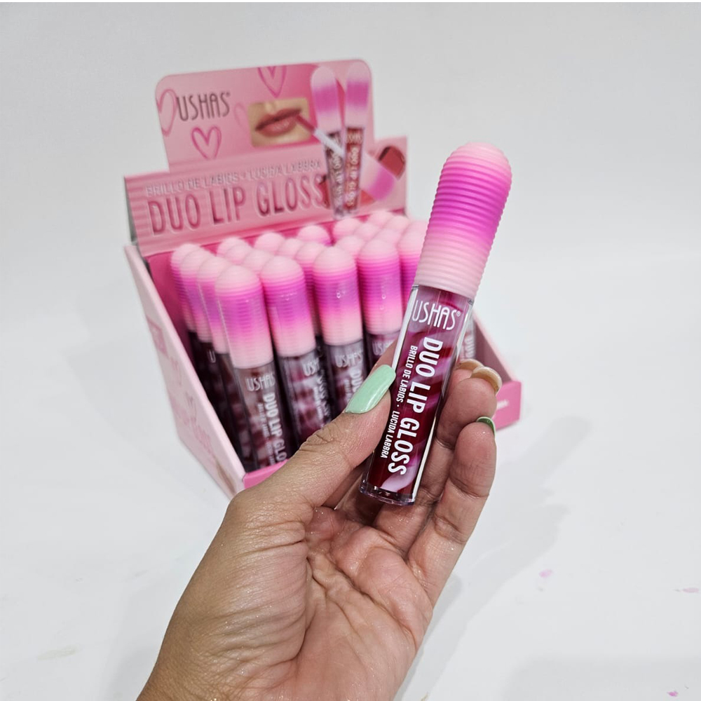 Duo Lip Gloss Ushas 2
