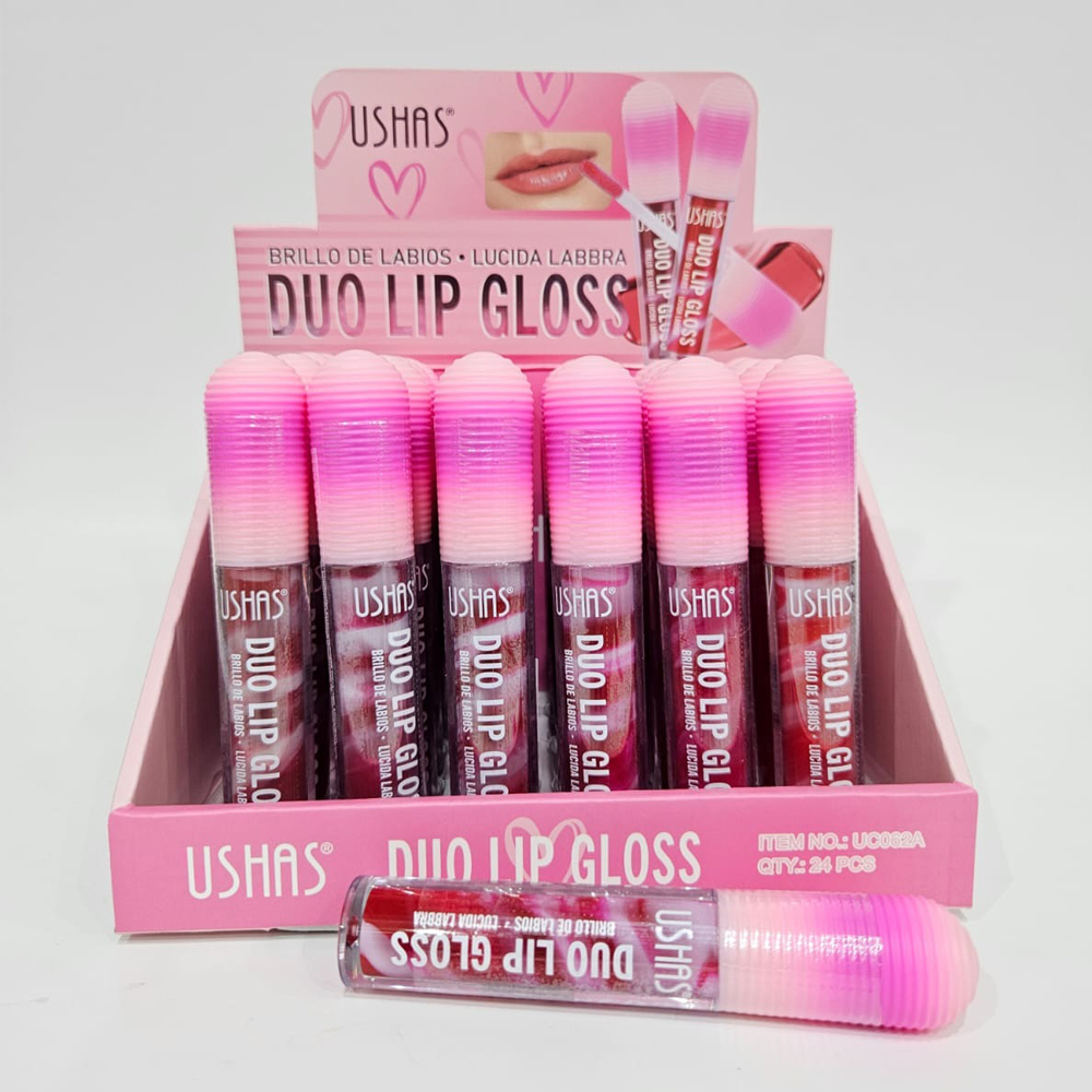 Duo Lip Gloss Ushas 5