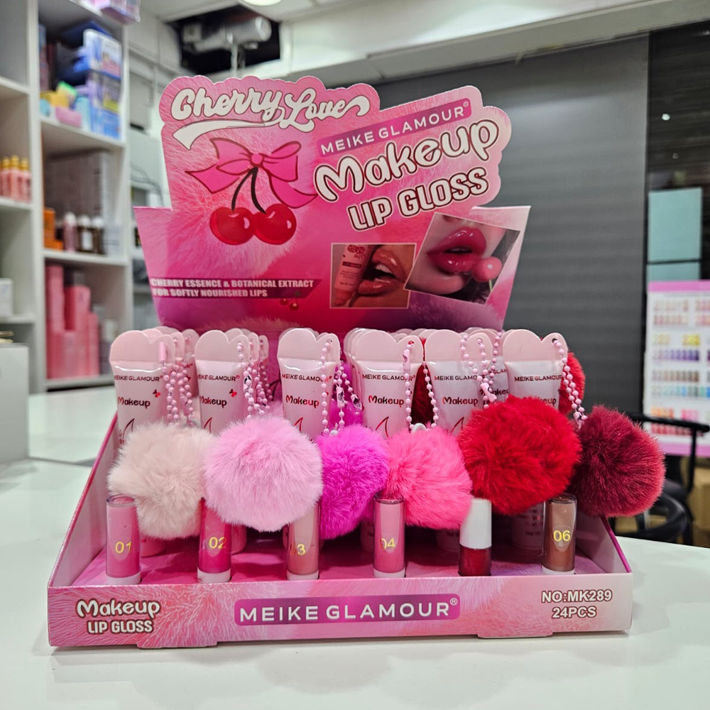 Brillo Labial Gloss Cherry Pompon 1
