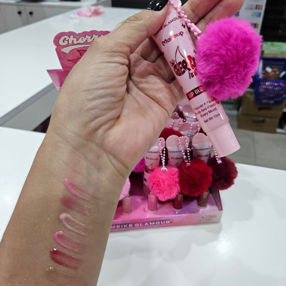 Brillo Labial Gloss Cherry Pompon 2