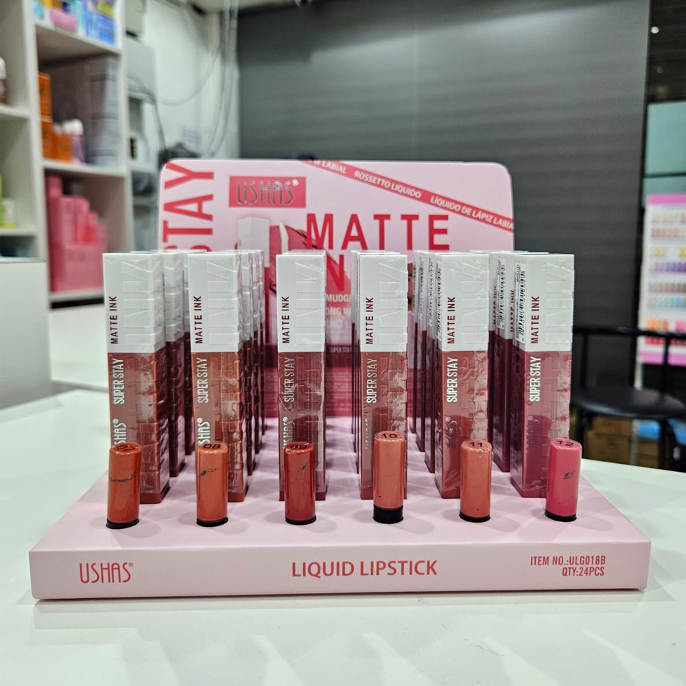 Labial Líquido Matte Ushas 1