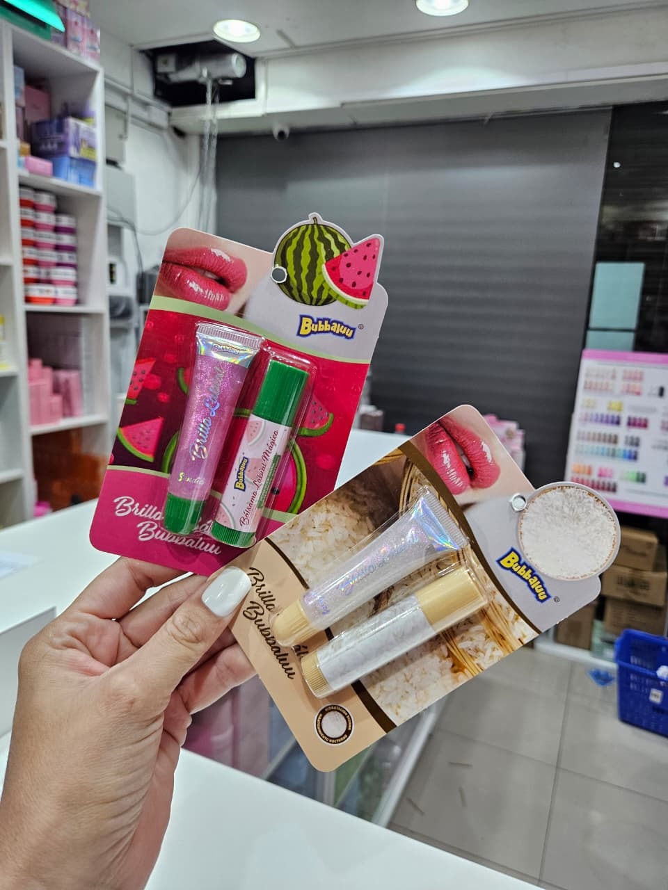 Set de Brillo + Balsamos de labios Bubbaluu 1
