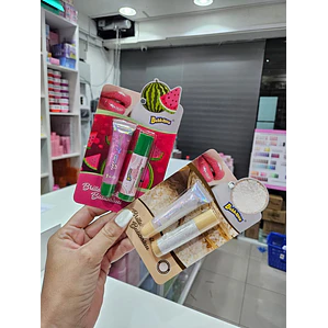 Set de Brillo + Balsamos de labios Bubbaluu